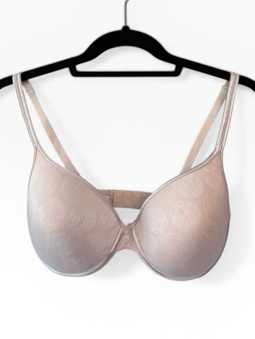 Natori Jacquard Molded Comfort Underwire T-Shirt Bra Nude Size 32DD